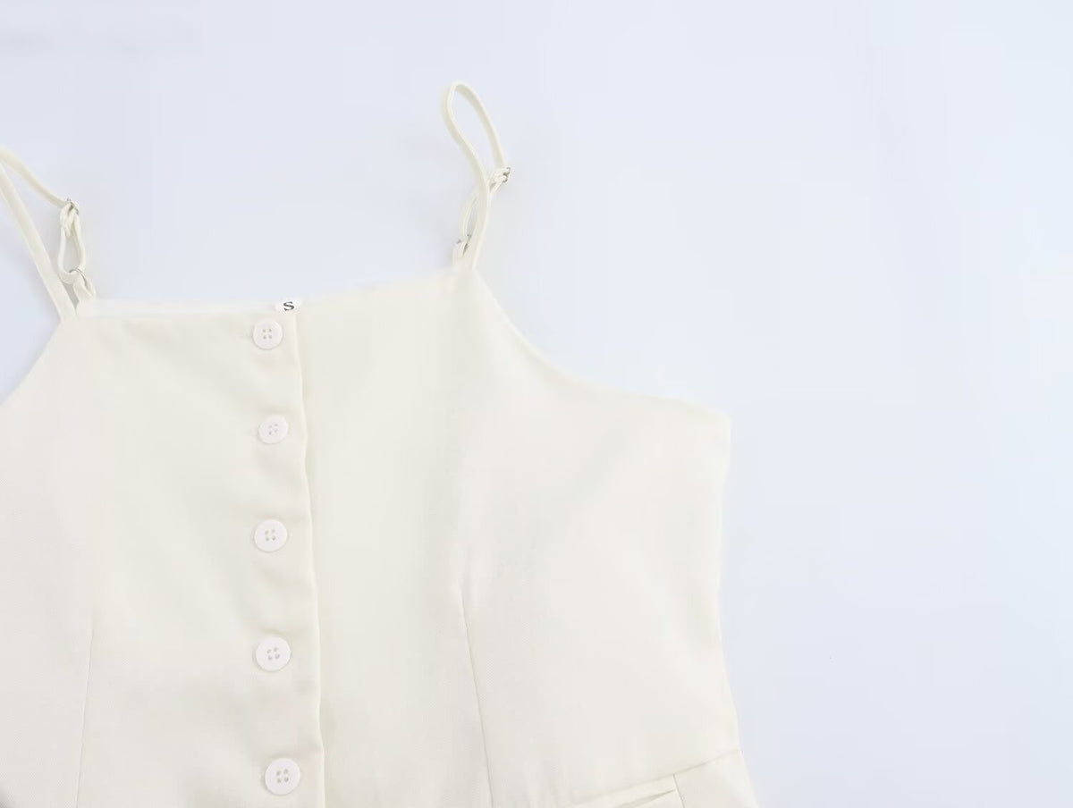 Women's One Breasted Vest