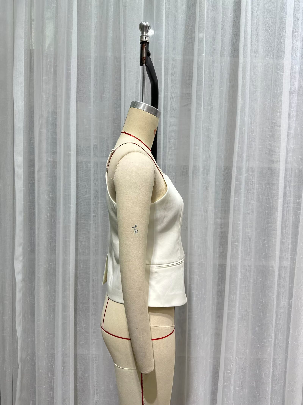 Women's One Breasted Vest