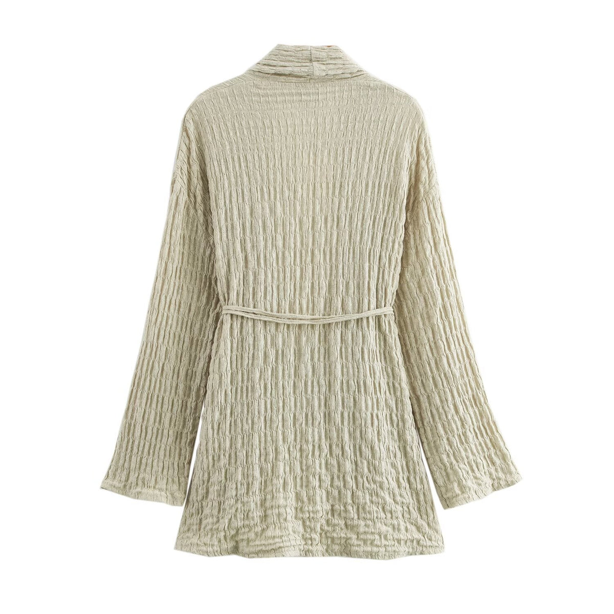 Trousers Texture Shaped Autumn Sense Casual Shirt Lace Up