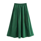 Women's Midi Two-Piece Skirt Set