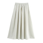 White skirt