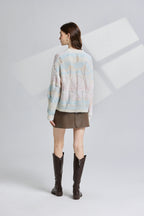 Women's 's Openwork Oversized Sweater