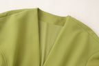 Women's Belted Jacket & Mini Skirt Set