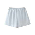 Autumn Arrival Artificial Decoration Shirt Shorts Set