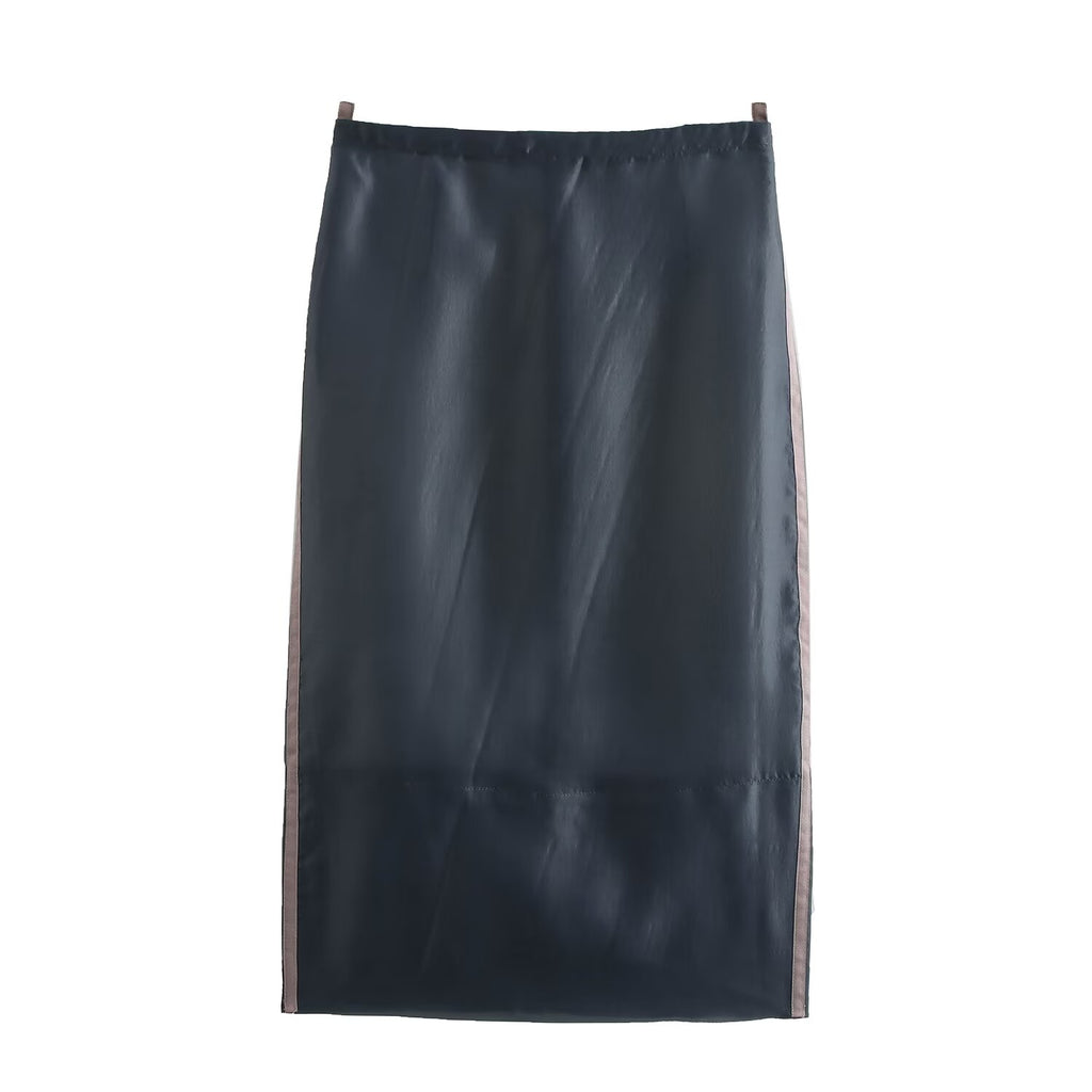 Women's Organza Shirt & Skirt Two-Piece Set