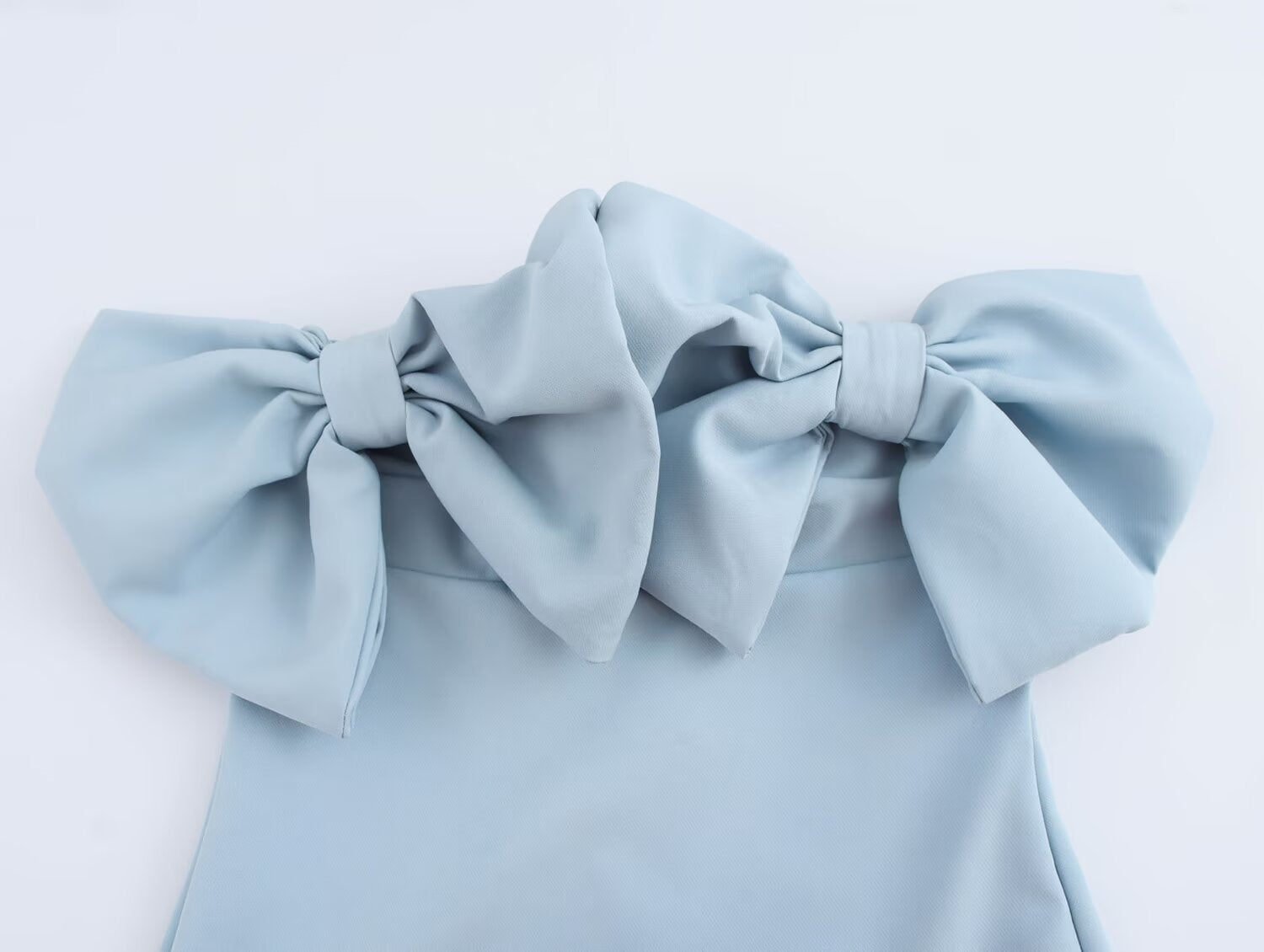 Bow Strapless Dress