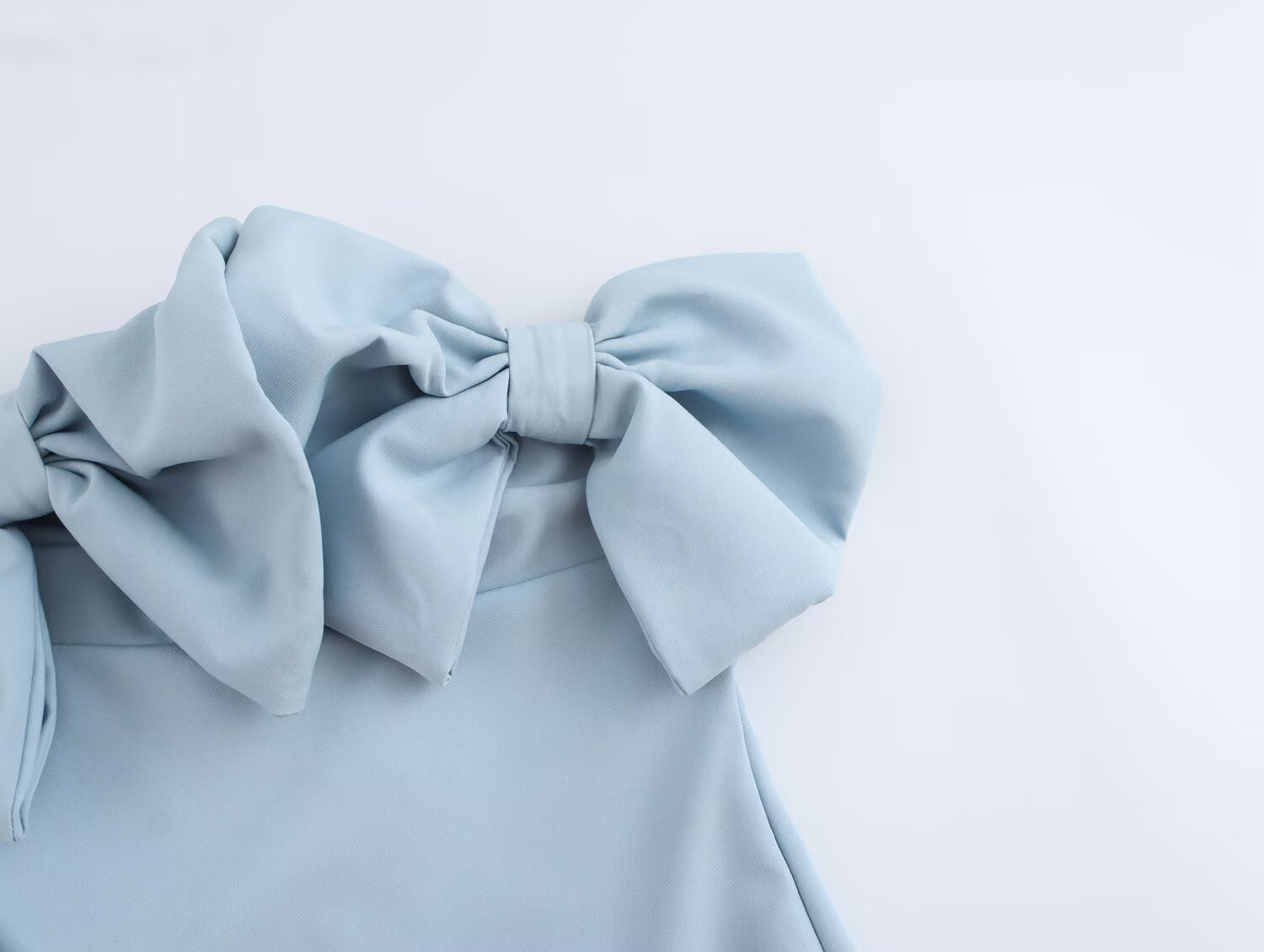 Bow Strapless Dress