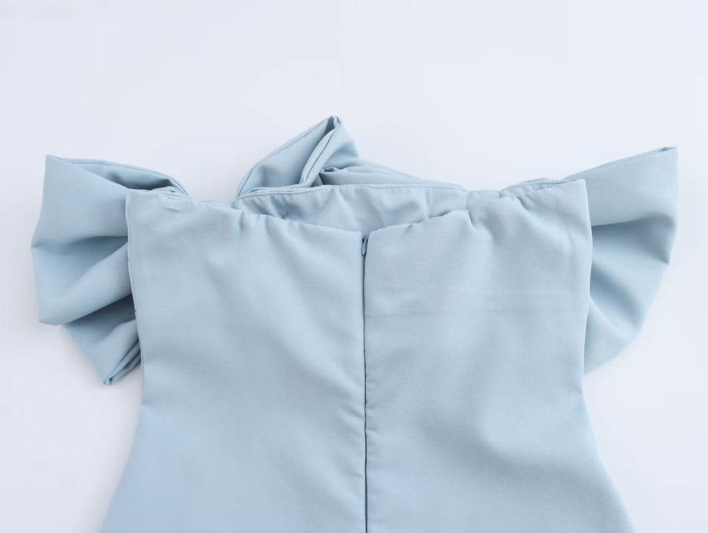 Bow Strapless Dress