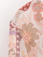 Women's Graceful Comfortable Patchwork Printed Shirt
