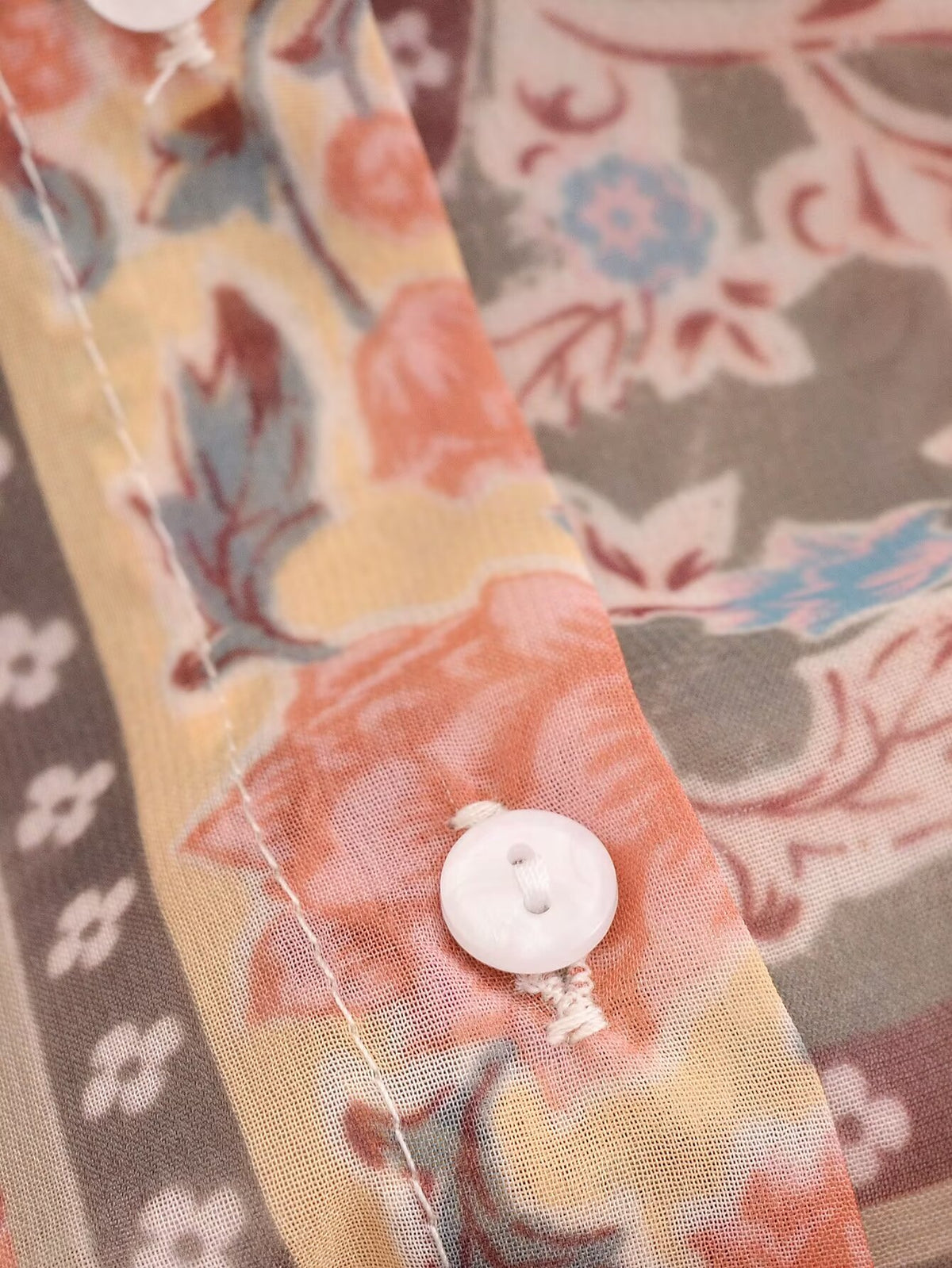 Women's Graceful Comfortable Patchwork Printed Shirt