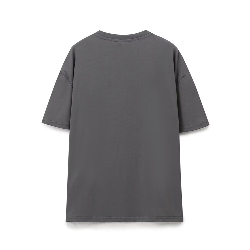 Women's Washed Print Short Sleeve T-Shirt