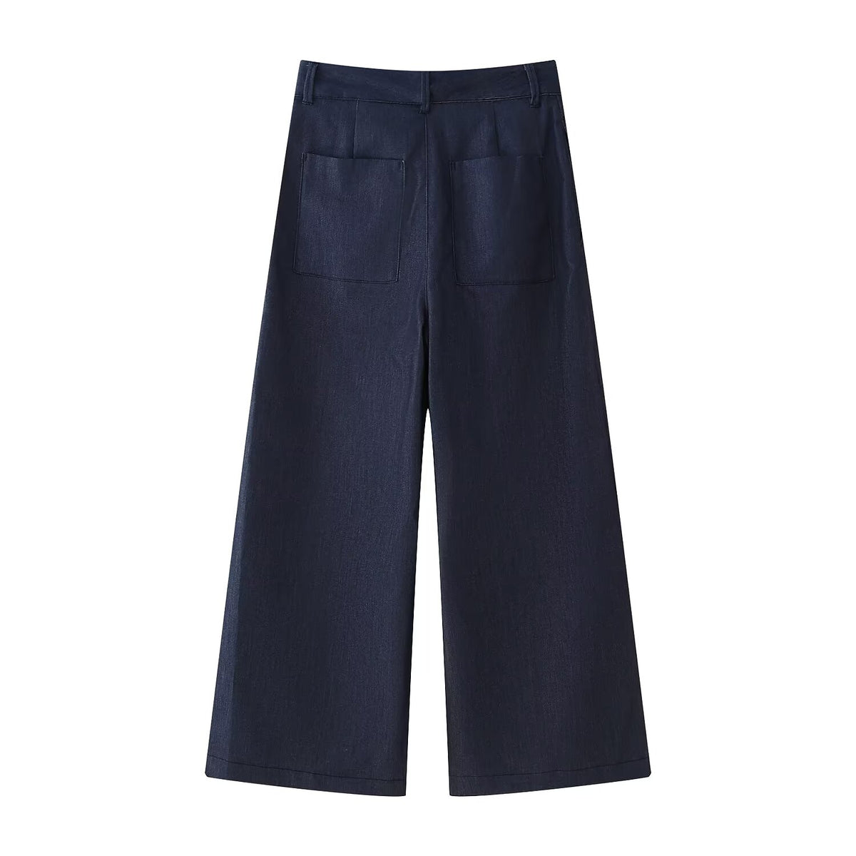 Women's Cropped Jacket & Wide-Leg Pants Set