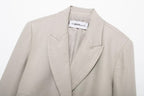 Women's Fall Women's Blended Short Blazer Shorts