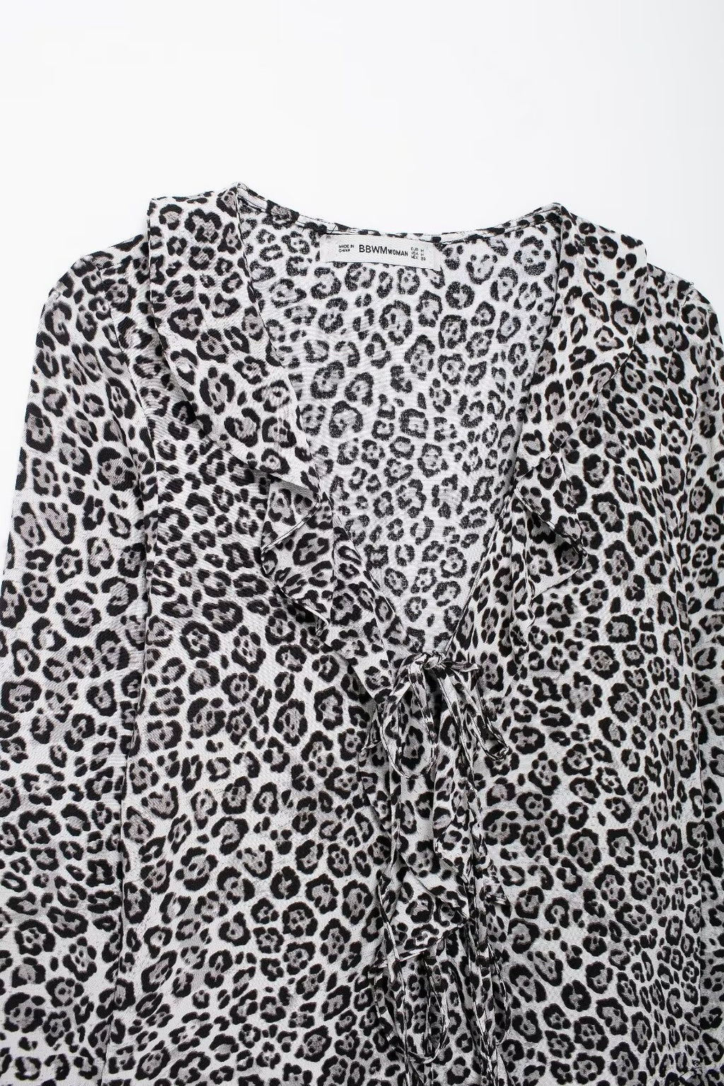 Women's Autumn Women's Animal Print Slim Fit Long Sleeve Trousers Suit