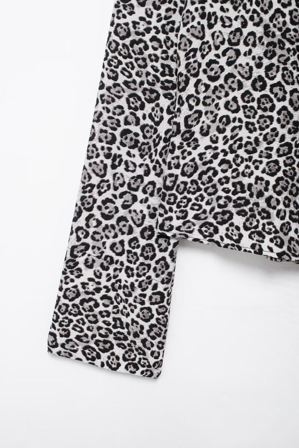 Women's Autumn Women's Animal Print Slim Fit Long Sleeve Trousers Suit