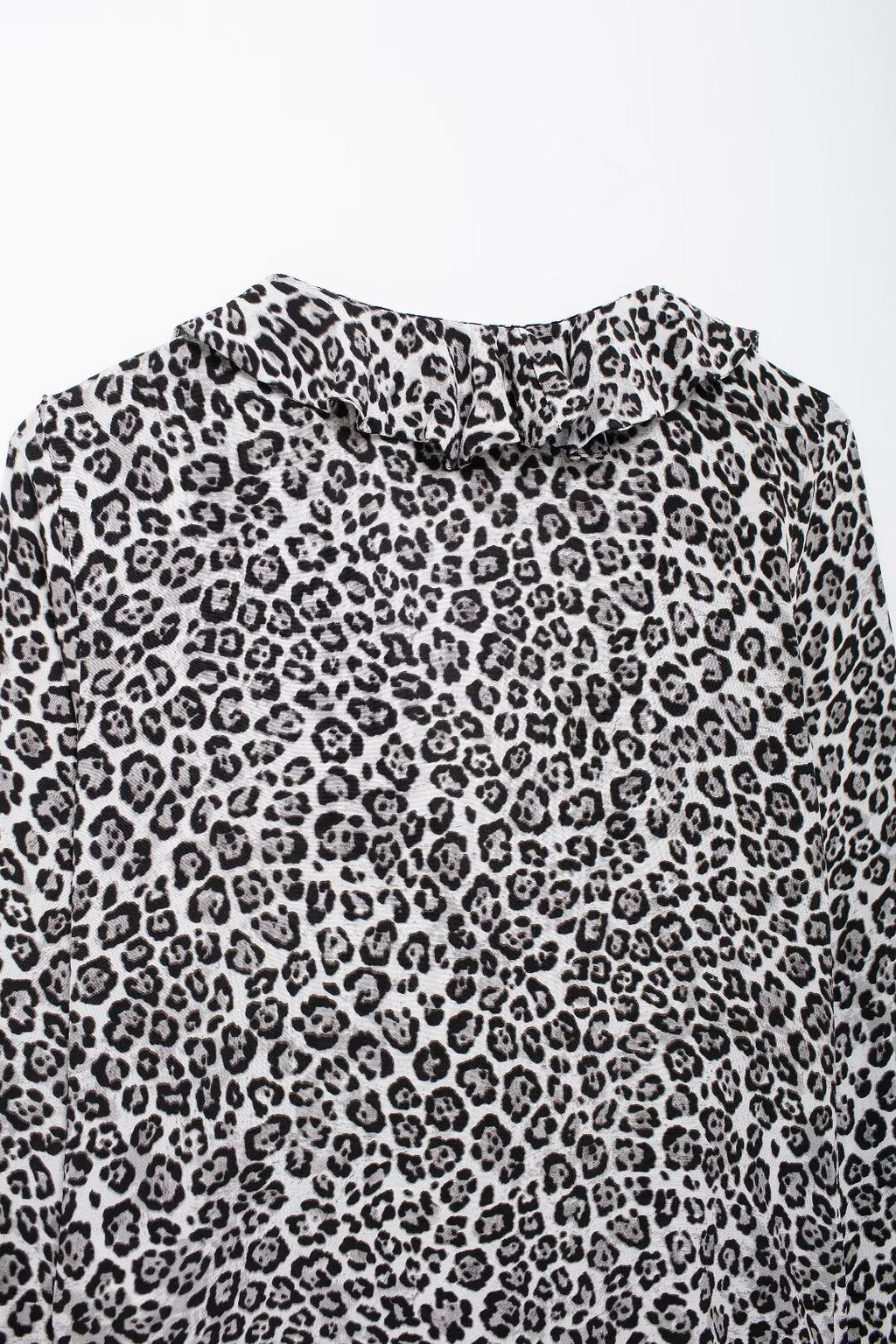 Women's Autumn Women's Animal Print Slim Fit Long Sleeve Trousers Suit