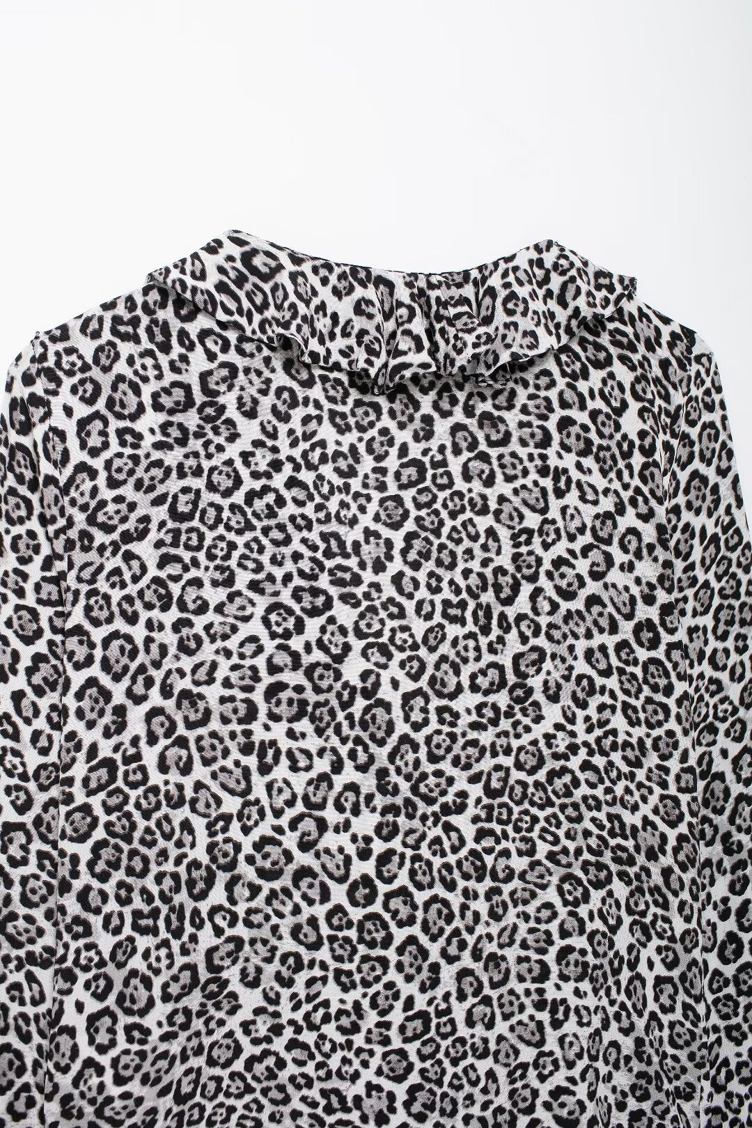Women's Autumn Women's Animal Print Slim Fit Long Sleeve Trousers Suit