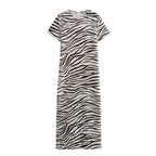 Women's Autumn Fashionable Animal Print Dress
