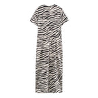 Women's Autumn Fashionable Animal Print Dress