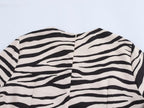 Women's Autumn Fashionable Animal Print Dress