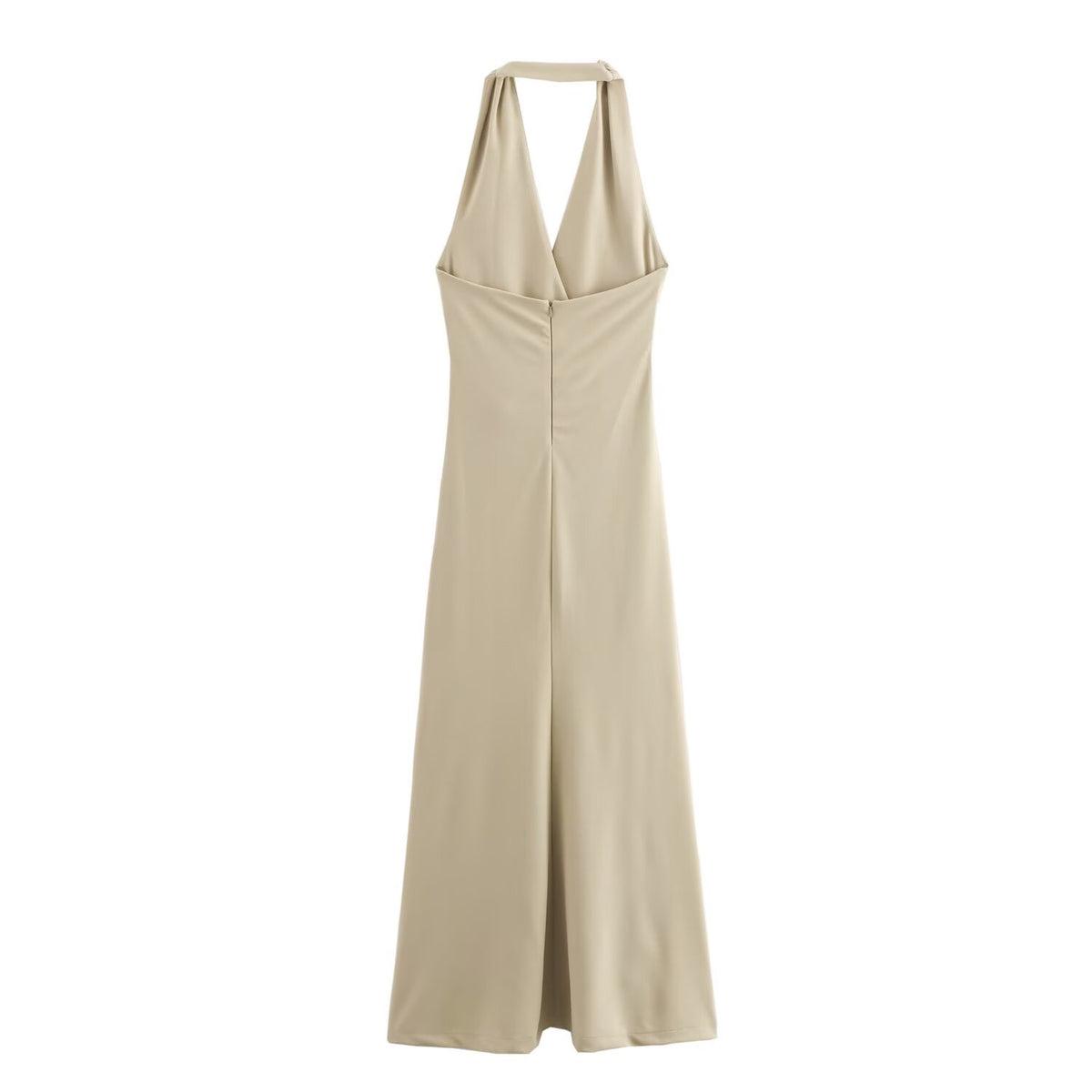 Women's Sleeveless Halter-Neck Dress