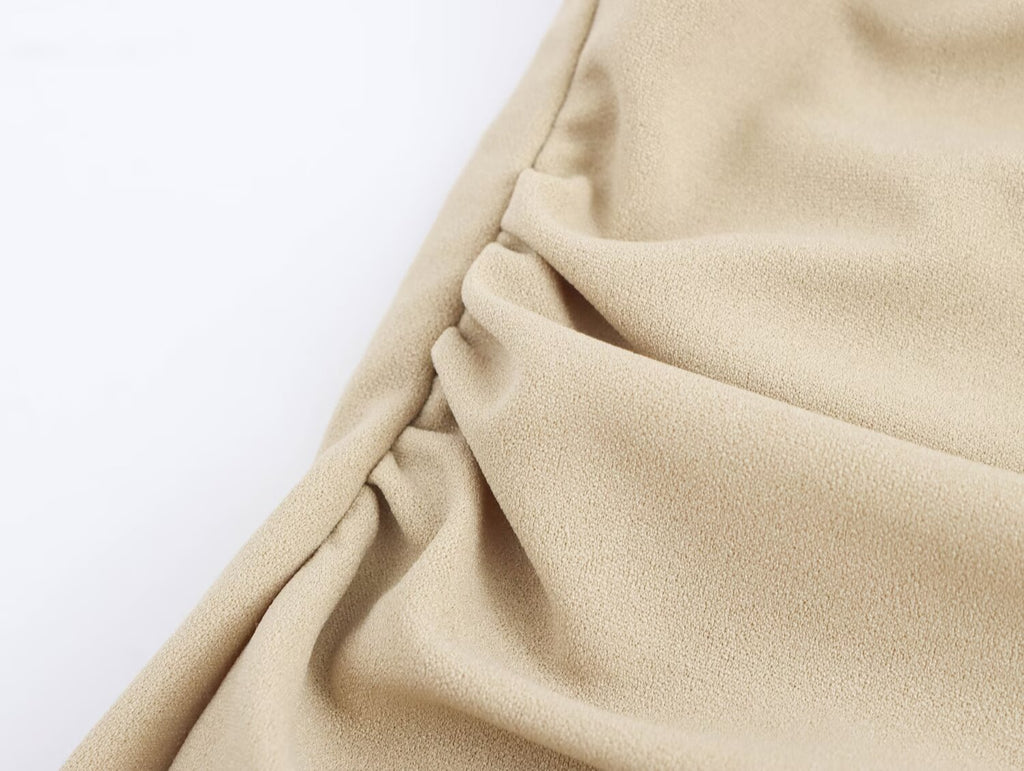 Women's Sleeveless Halter-Neck Dress