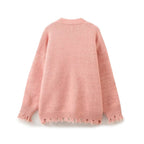 Women's Street Fall Casual V-Neck Single Breasted Cardigan