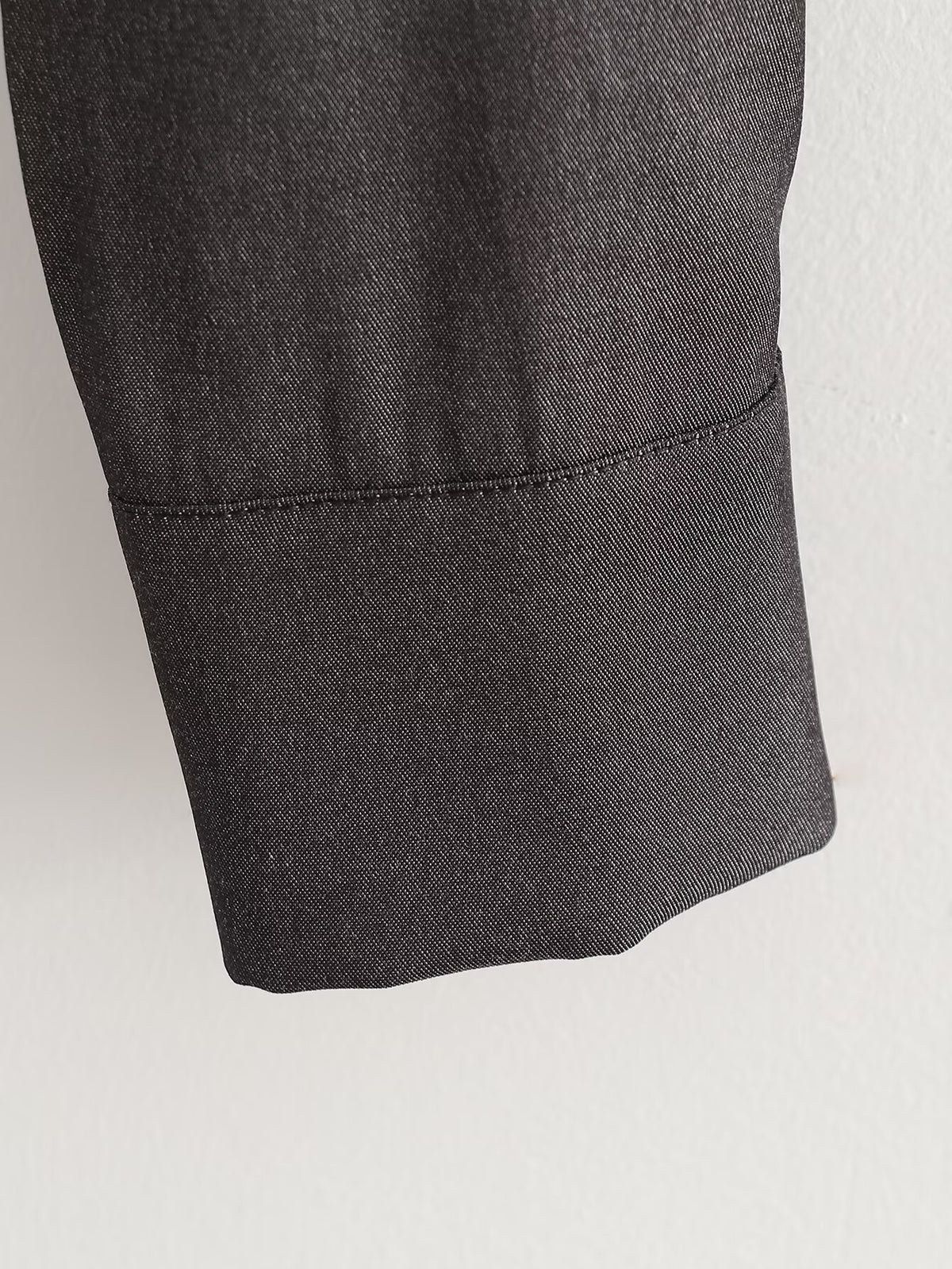 Women's Denim Lace Long-Sleeve Shirt