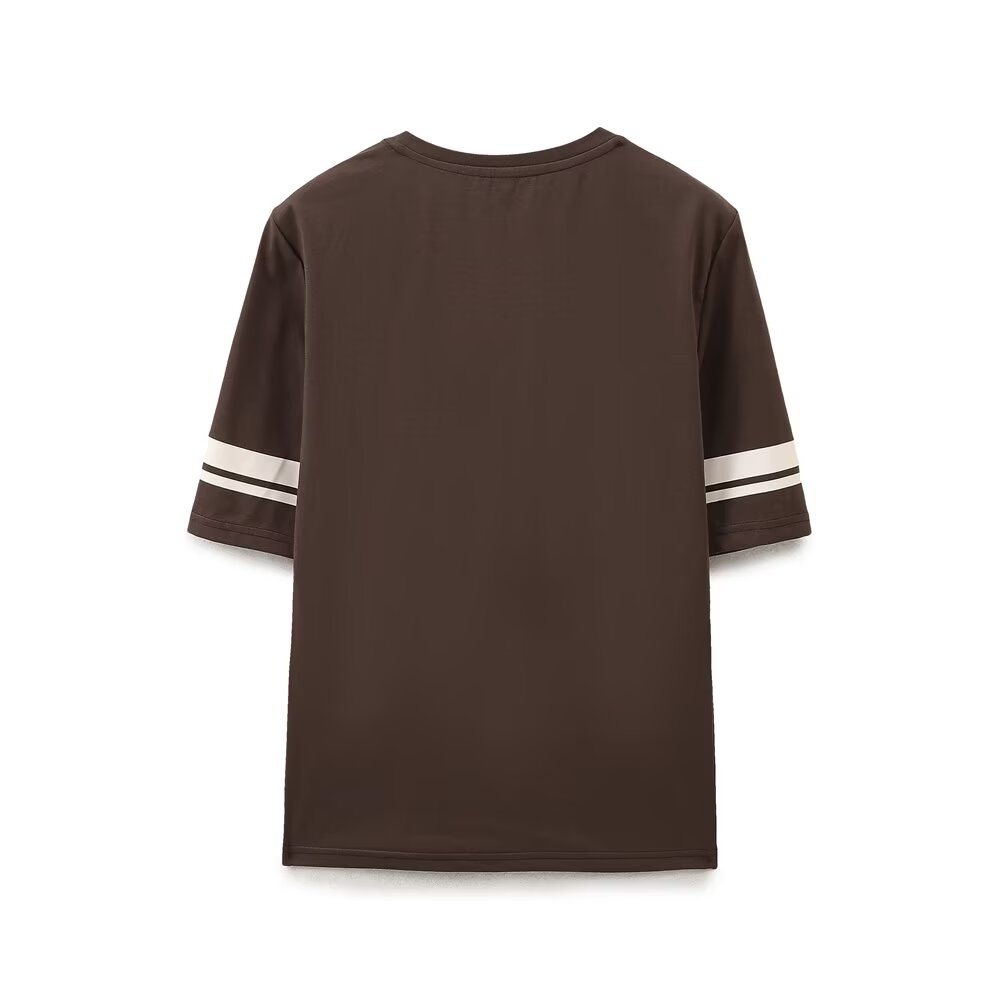 Women’s Color Block Graphic Short Sleeve T-Shirt