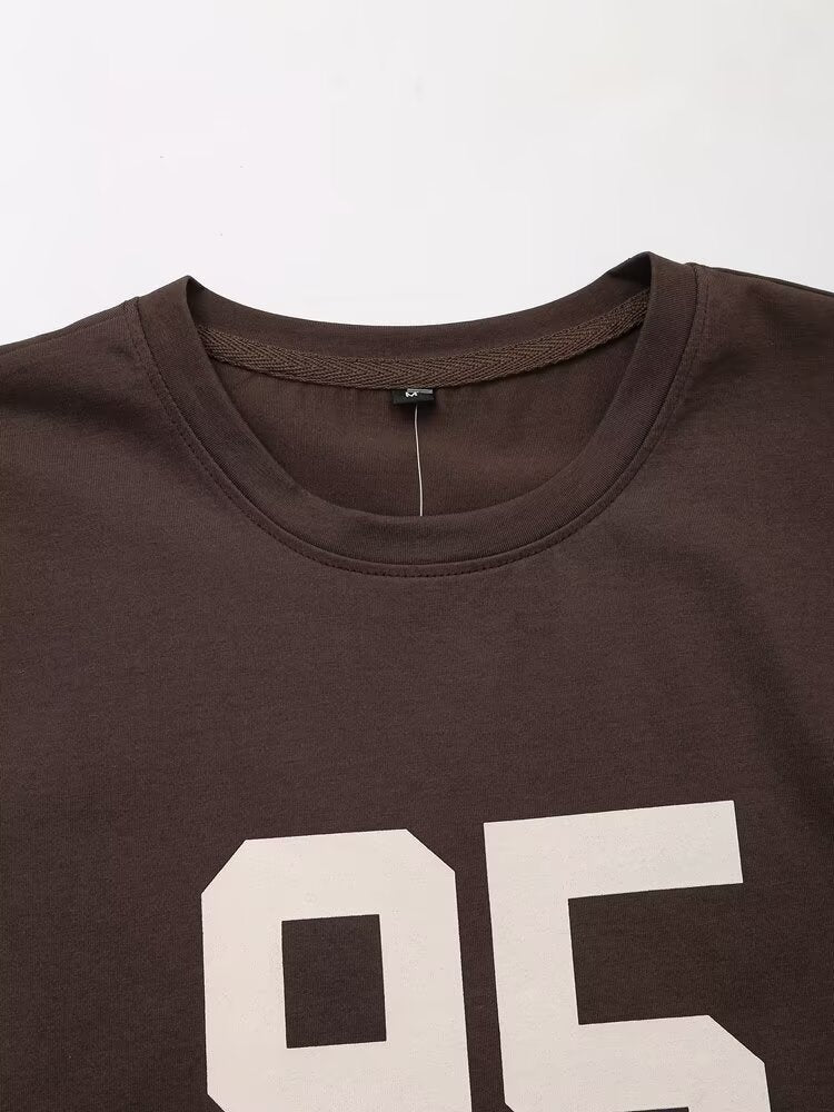 Women’s Color Block Graphic Short Sleeve T-Shirt