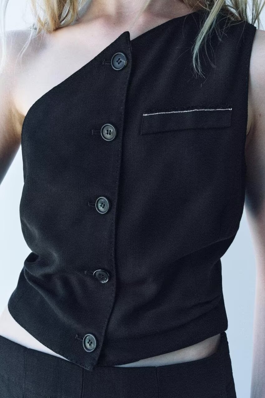 Women's Women Clothing Summer Fashionable Asymmetric Vest Top