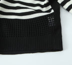 Women's French Vintage Irregular Asymmetric Texture Cardigan