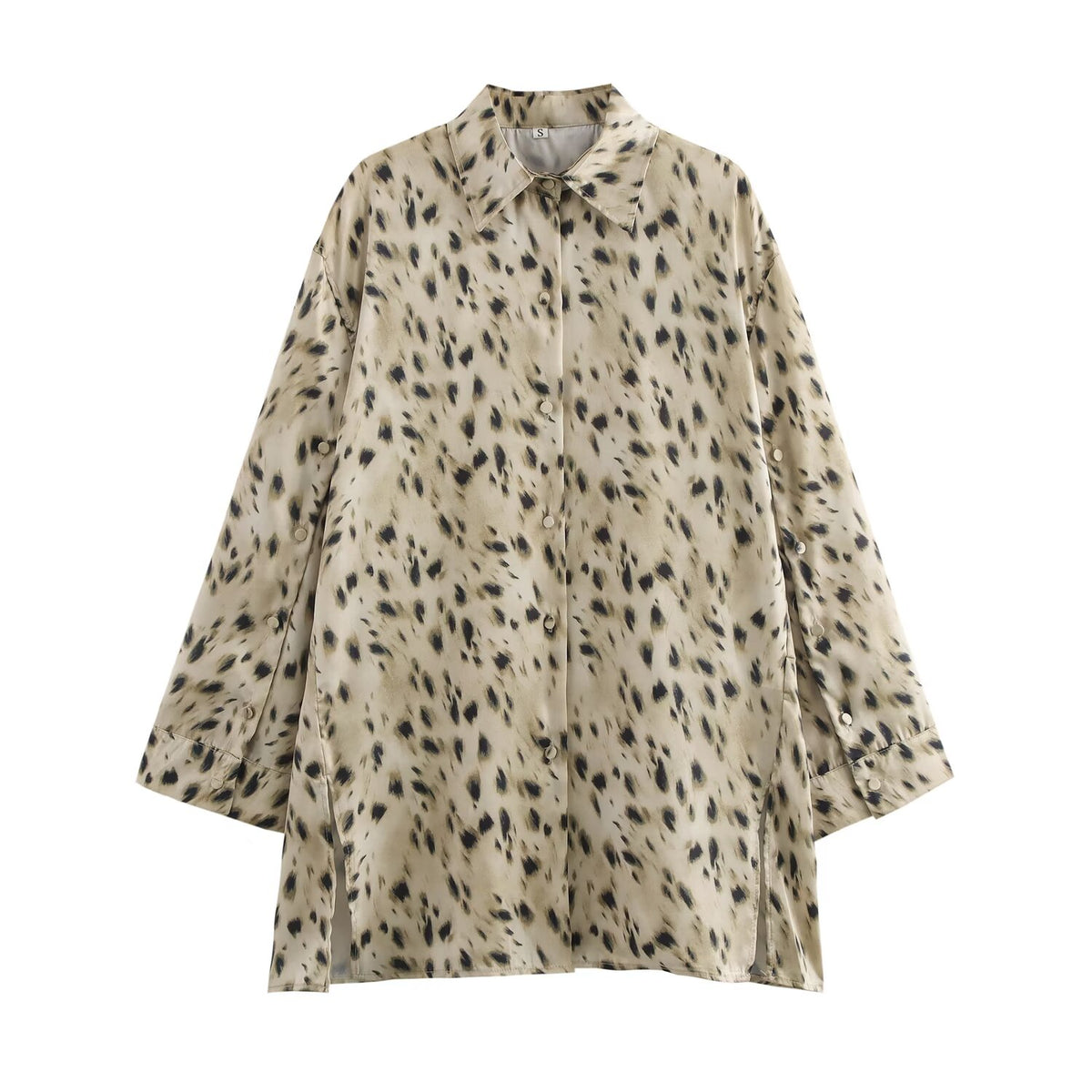 Autumn Animal Print Shirt Pants Set