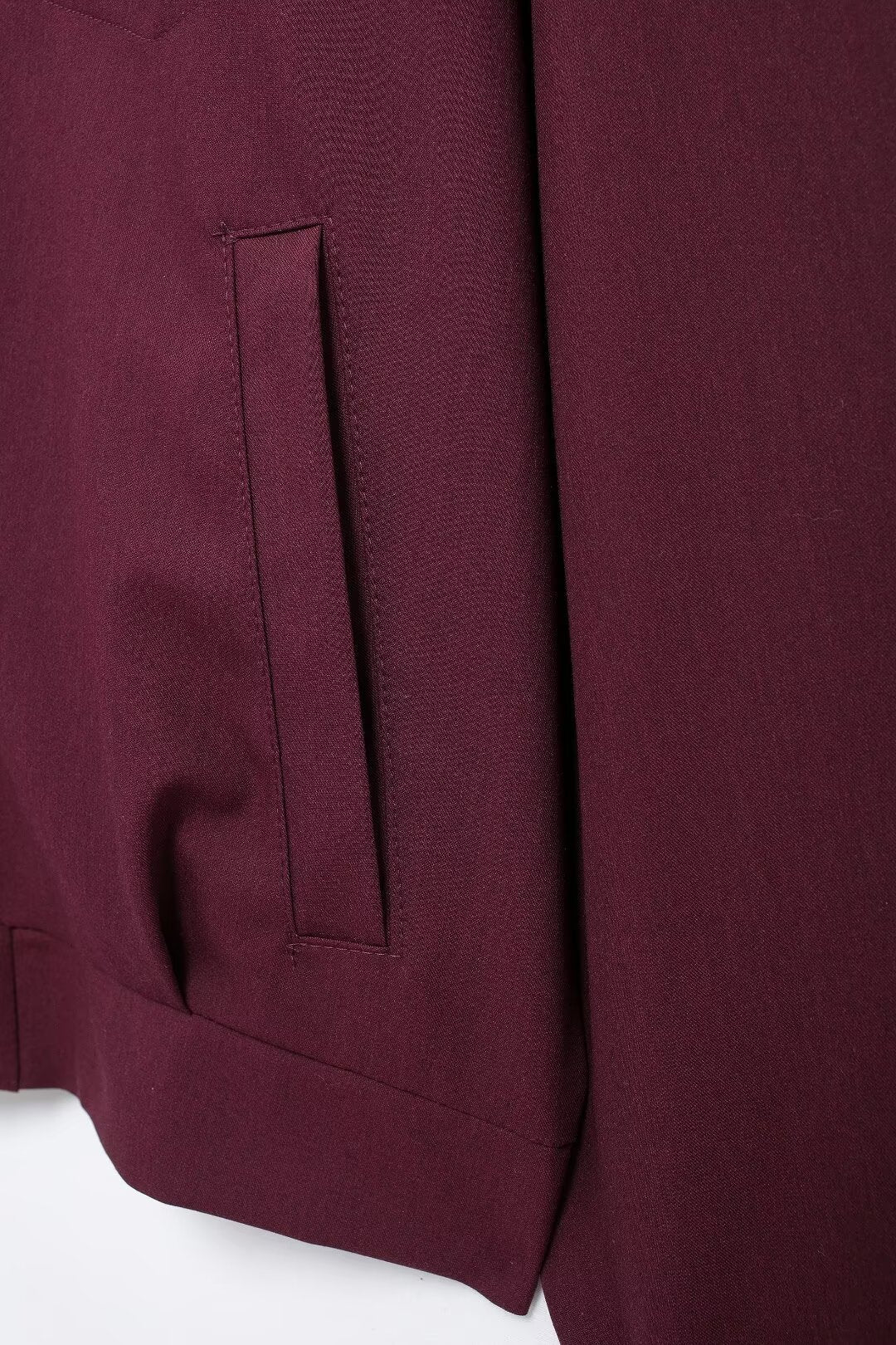 Women's Winter Casual Zipper Pocket Jacket and Skirt Two-Piece Set