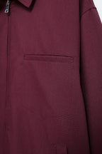 Women's Winter Casual Zipper Pocket Jacket and Skirt Two-Piece Set