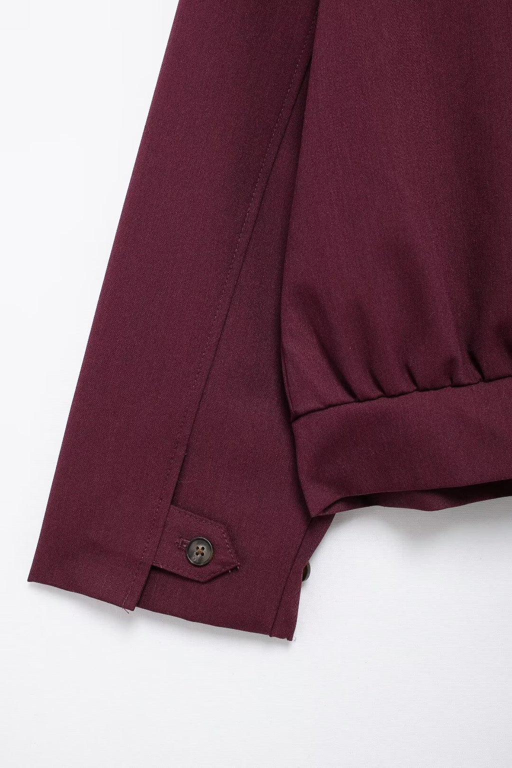 Women's Winter Casual Zipper Pocket Jacket and Skirt Two-Piece Set