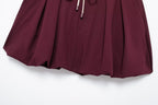 Women's Winter Casual Zipper Pocket Jacket and Skirt Two-Piece Set