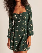 Women's Lace Pleated Dress