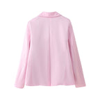 Women's Satin Two-Piece Skirt Set