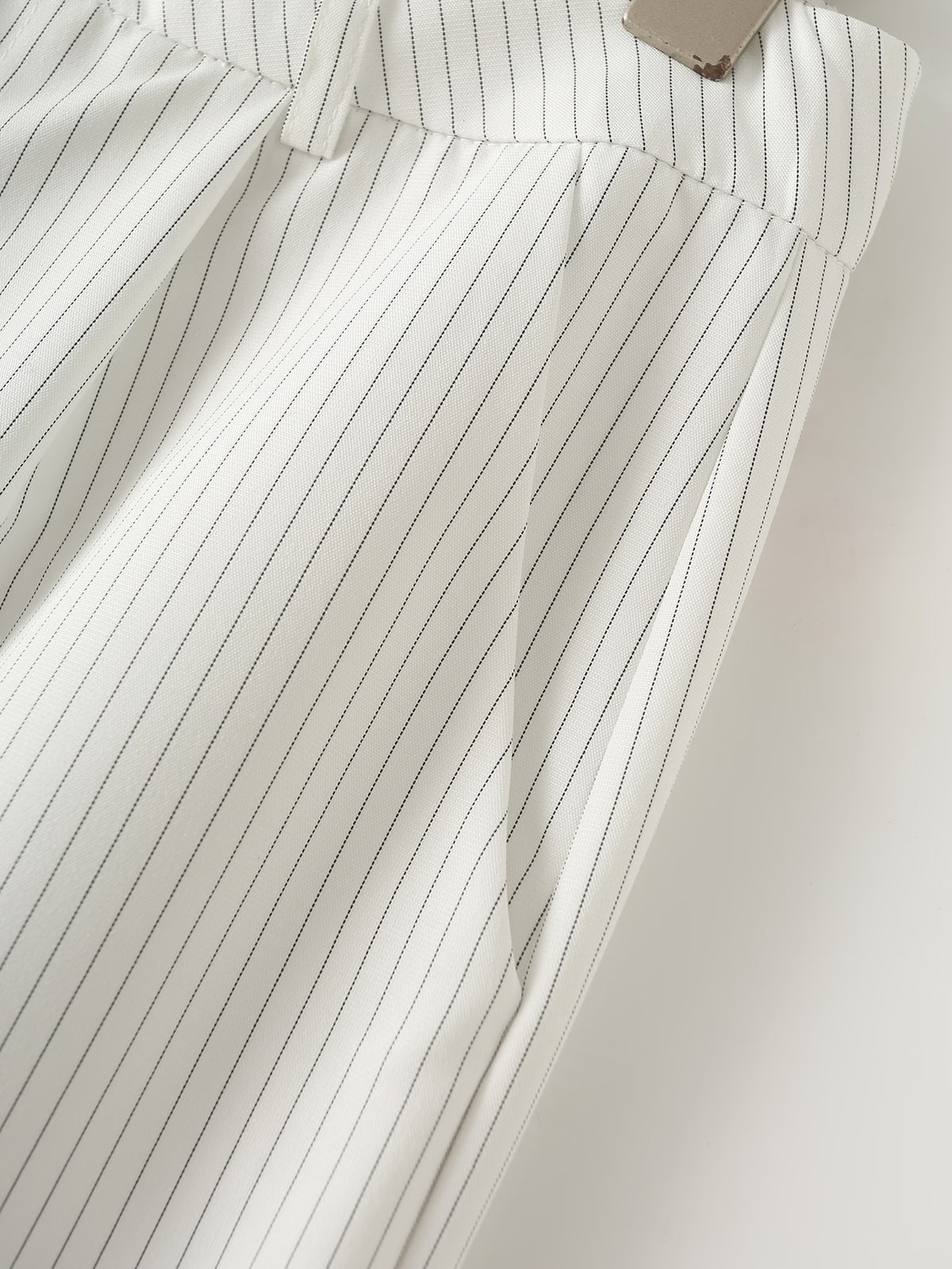 Autumn Women's Striped Business Suit Tailored Work Pant Suit