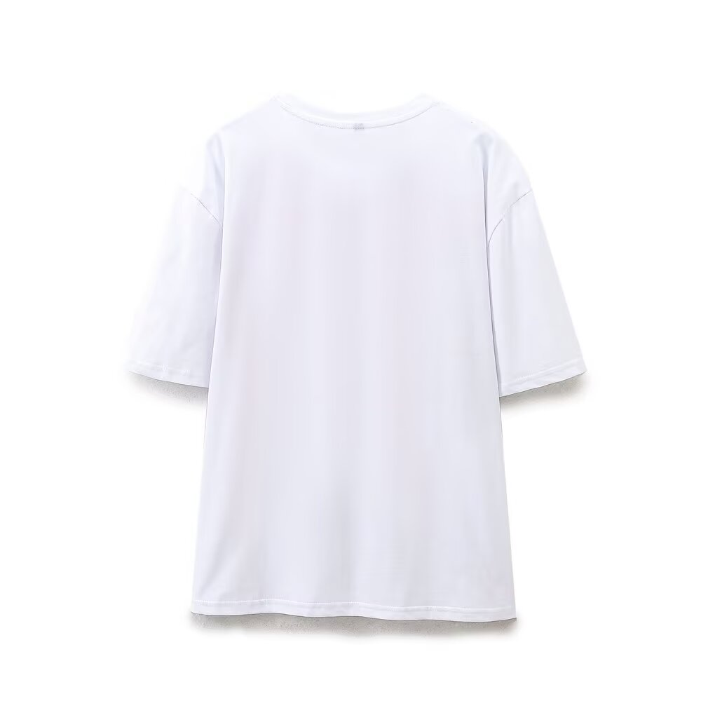 Women's Graphic Print Short Sleeve Top