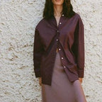 Women's Back Pleated Loose Shirt