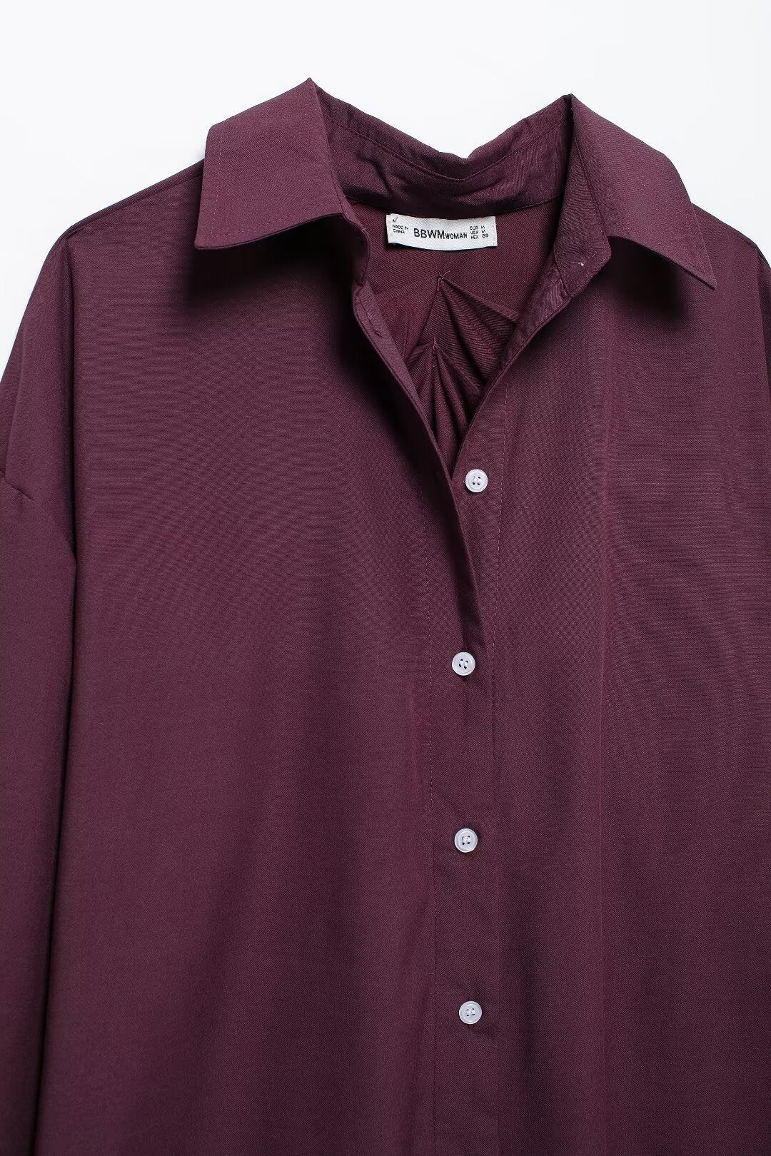 Women's Back Pleated Loose Shirt