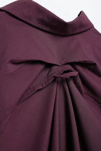 Women's Back Pleated Loose Shirt