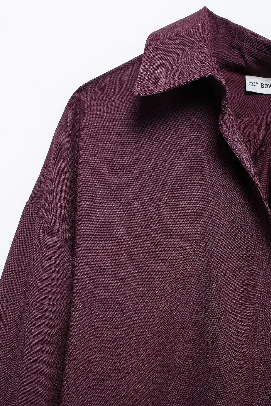 Women's Back Pleated Loose Shirt