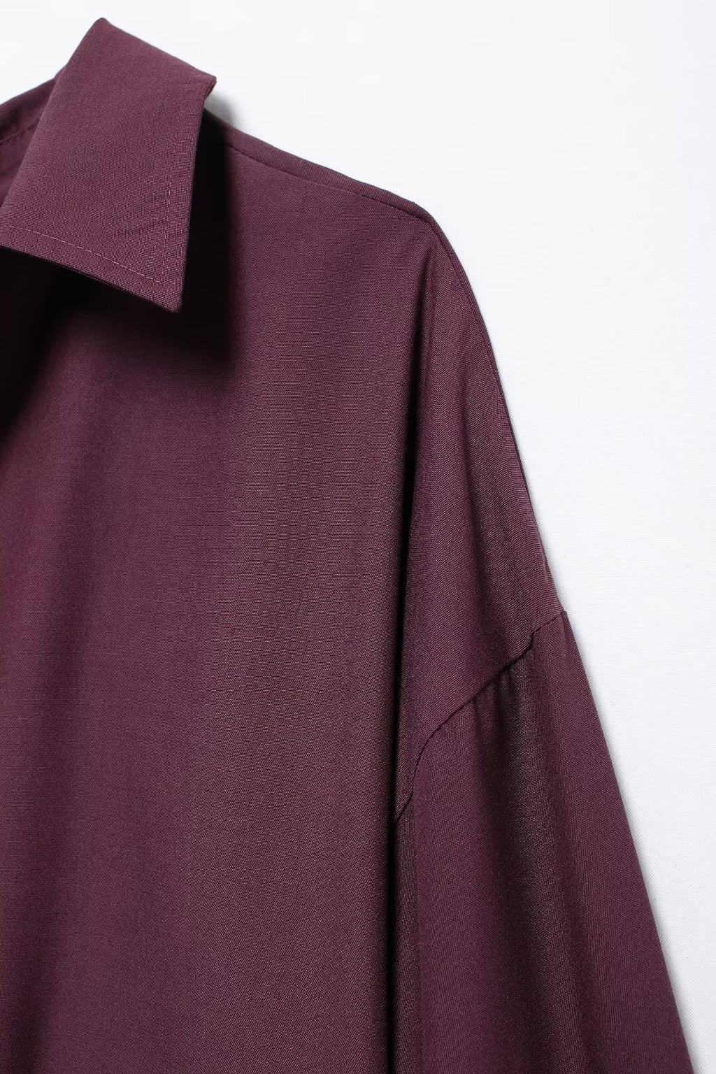 Women's Back Pleated Loose Shirt