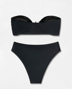 Split Tube Bikini Swimwear