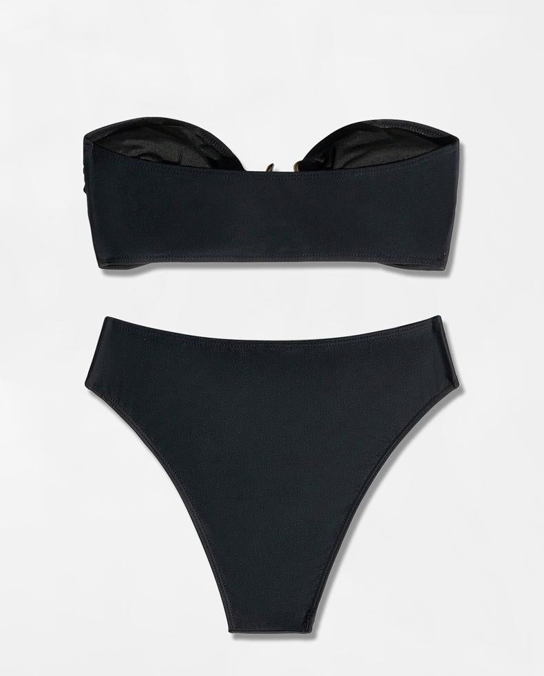 Split Tube Bikini Swimwear