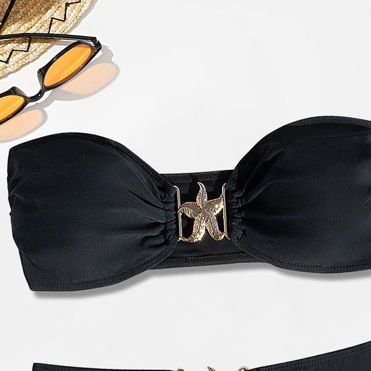 Split Tube Bikini Swimwear