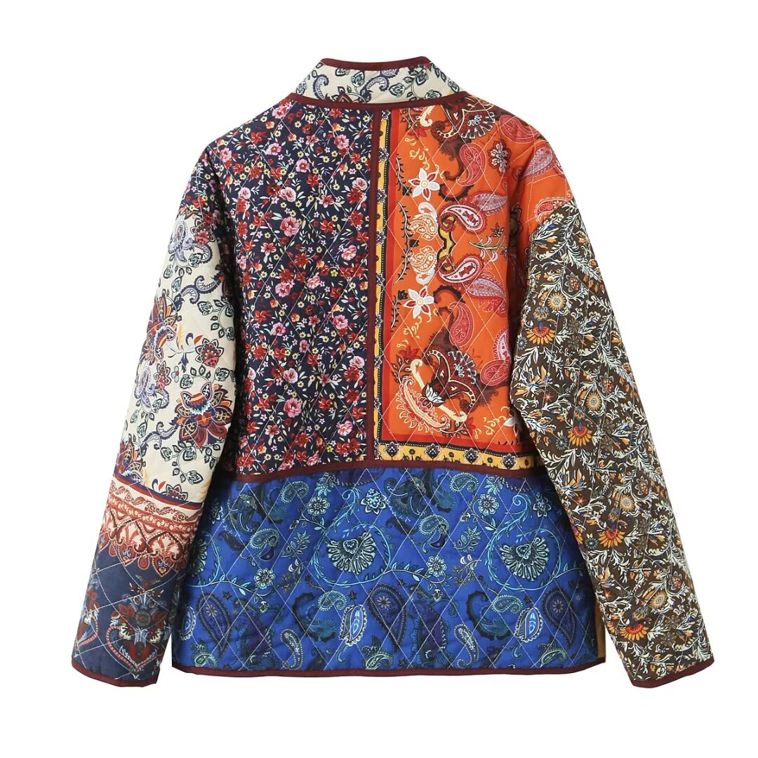 Women's Printed Cotton Jacket
